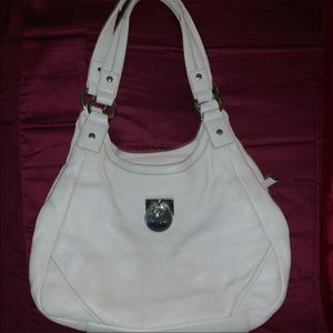 Calvin Klein white purse
